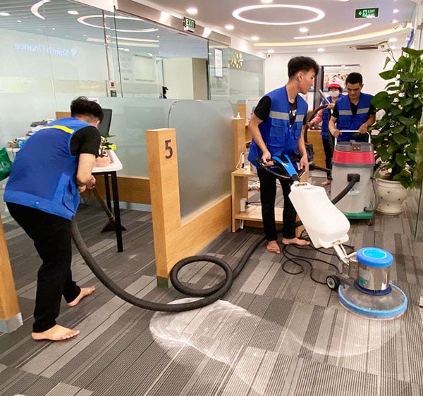 Dịch vụ vệ sinh văn phòng trọn gói cho công ty tại Quận 2