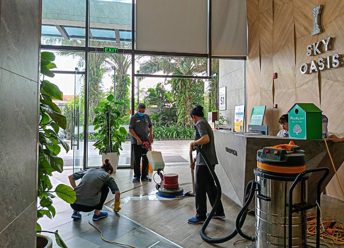 Dịch vụ vệ sinh công nghiệp 