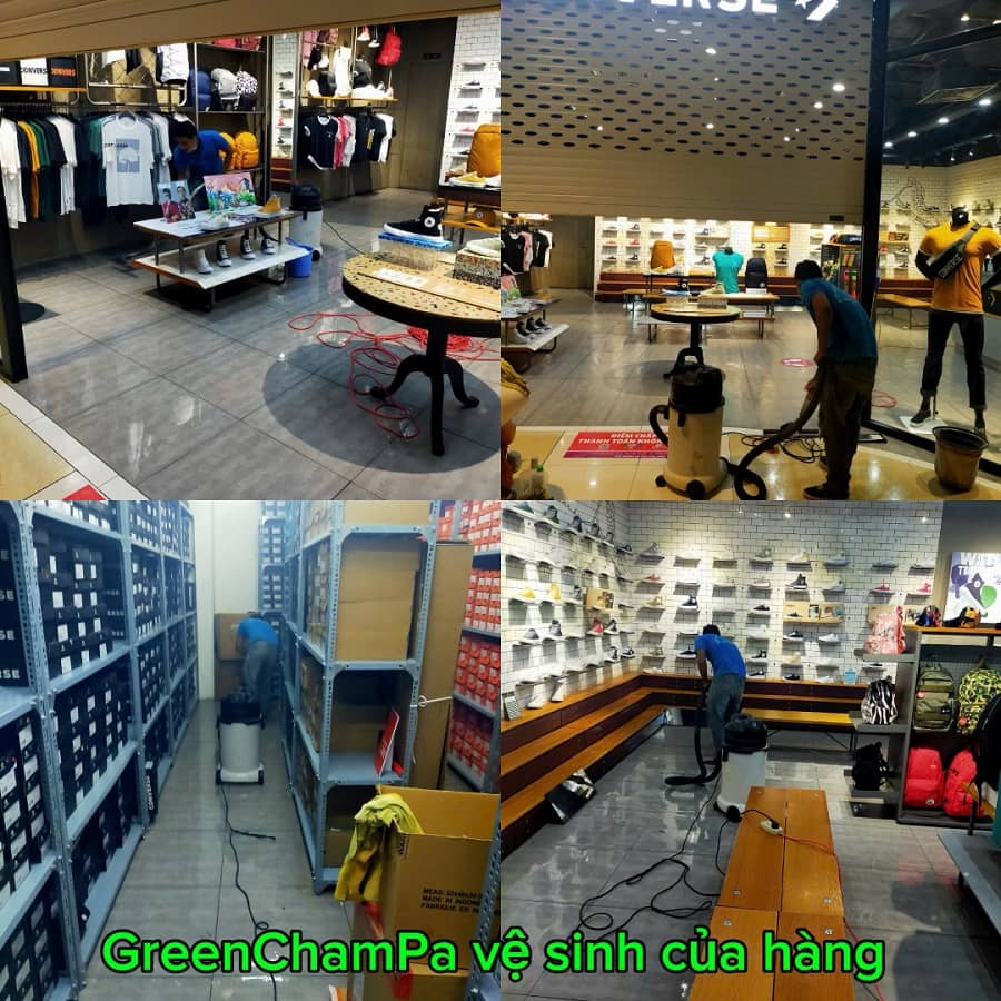 Dịch vụ vệ sinh chuyên nghiệp cho trung tâm thương mại