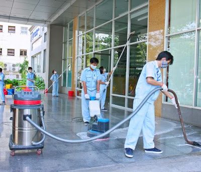 Dịch vụ vệ sinh tòa nhà và cao ốc tại Khánh Hòa