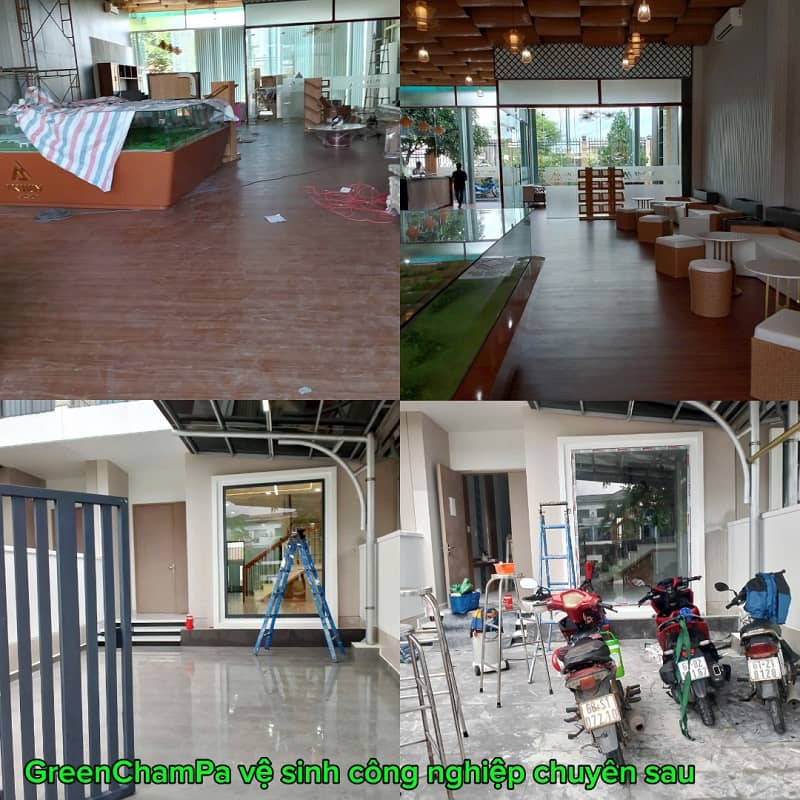 Dịch vụ vệ sinh biệt thự tại Phú Mỹ Hưng (Quận 7)