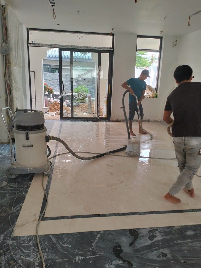 Đánh Bóng Phục Hồi Sàn, Tường Đá Cũ Như Mới Tại TPHCM