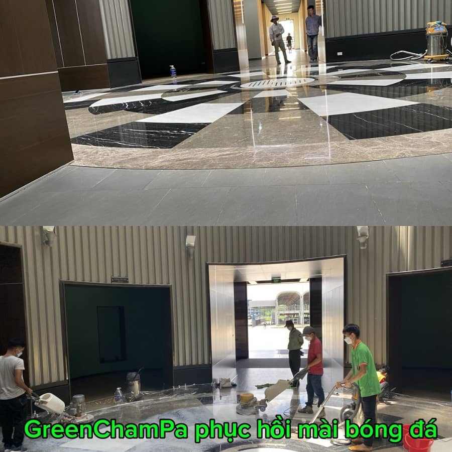 Đánh Bóng Phục Hồi Sàn, Tường Đá Cũ Như Mới Tại TPHCM