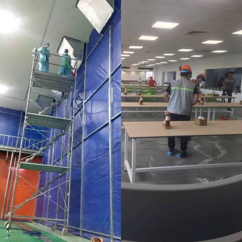 Dịch Vụ Quét Mạng Nhện Trên Cao Tại Long An