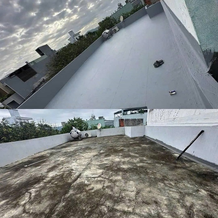 Thi Công Chống Thấm Mái Sân Thượng Tại Ninh Thuận: Giải Pháp Bền Bỉ 20 Năm