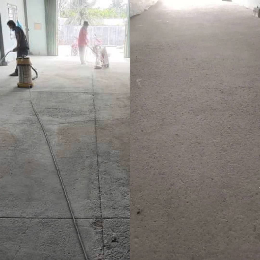 Đánh Bóng Phục Hồi Tăng Cứng Sàn Bê Tông HCM