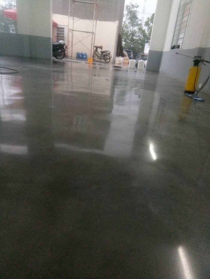 Đánh Bóng Phục Hồi Tăng Cứng Sàn Bê Tông HCM