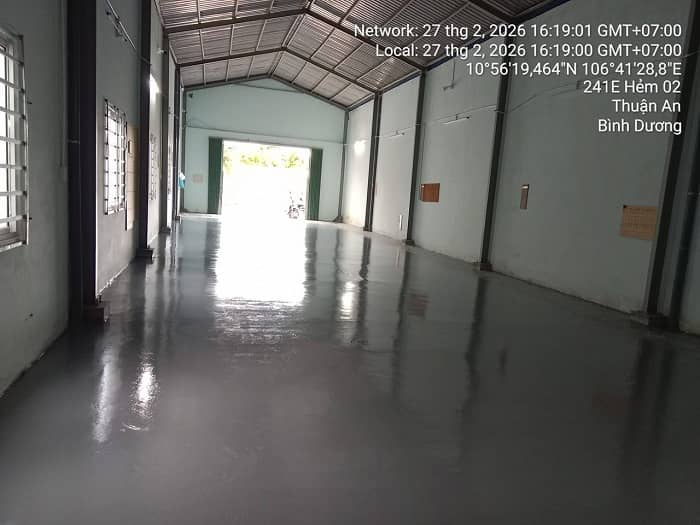 Dịch Vụ Chà Sàn & Phục Hồi Sàn Epoxy Tại Cần Giuộc, Long An: Giải Pháp Sạch Chuẩn Công Nghiệp