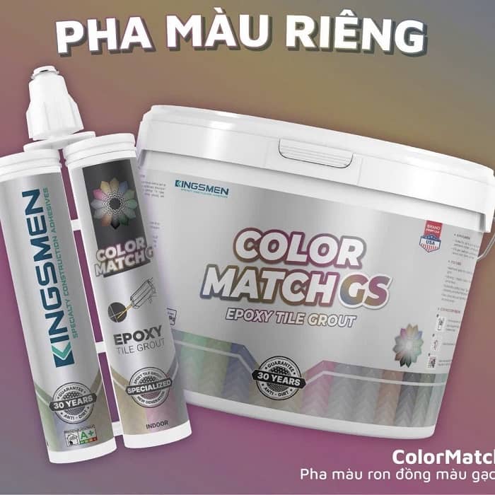 Nghệ Thuật Thi Công Ron Epoxy Bằng Mặt Gạch Cùng Tông Gạch Kingsmen: Đỉnh Cao Sang Trọng Cho Sàn Nhà Hiện Đại